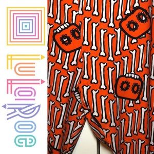 LulaRoe - TC2 Halloween/Sugar Skulls Leggings